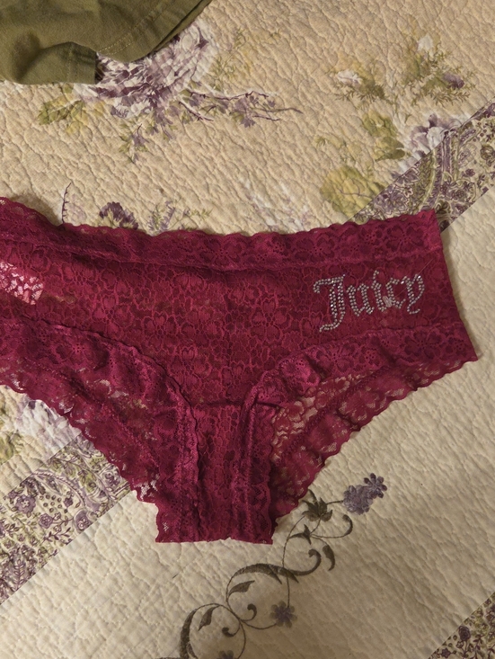 Juicy Couture Other - Juicy Couture Lace Bikini Panty - Deep Berry